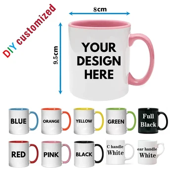 Personalisierte Tasse Ihres Fotos, individuelles TEXT-Tasse mit Namenslogo, personalisieren Sie Kaffeetassen