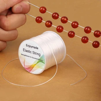Elastische Armbandschnur, Stretchperlen für die Schmuckherstellung und die Herstellung von Armbändern