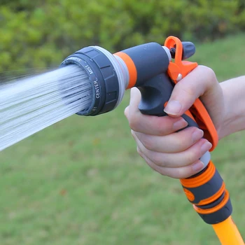Home Bewässerung Spray Hochdruck Garten Spritzpistole Set Garten Bewässerung Boden Auto Waschen Sprinkler
