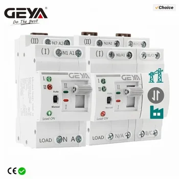 Geya g2r automatischer Umschalter din rail ats Dual Power elektrische Wahlschalter unterbrechung freie