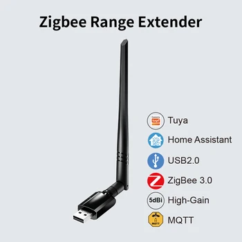 Zigbee Range Extender Tuya Zigbee USB High-Gain Gateway Erweitert die Zigbee-Abdeckungsbereich mit abnehmbarer