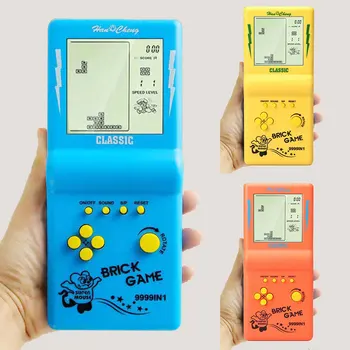Handheld-Spielespieler, elektronische Konsole, integrierte 23-Spiele für Tetris Retro Classic Brick Game