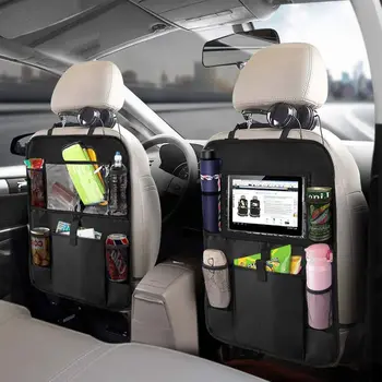 Auto Rücksitz Organizer mit Touchscreen Tablet Halter Auto Aufbewahrung taschen decken Autos itz Rücken