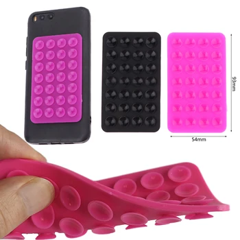 Unterstützt Klebstoff Sucker Pad Für Feste Pad Doppel Seite Silikon Saug Pad Für Handy Leuchte Saugnapf