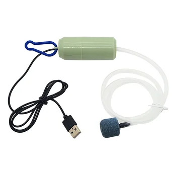 Aquarium USB-Luftpumpe Fischbecken-Luftkompressor Tragbarer Mini-Sauerstoffgenerator Belüfter Aquarium-Zubehör
