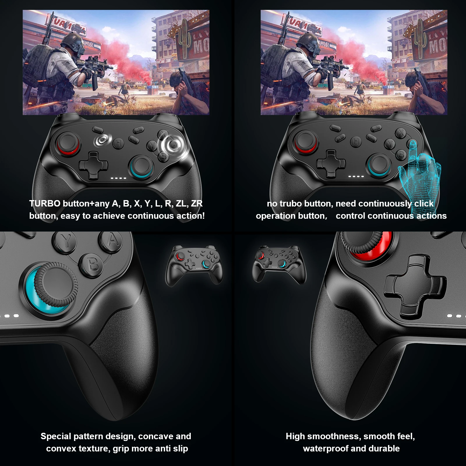 Gamepads Für Schalter/Ios/Android Bluetooth Wireless – Bild 3
