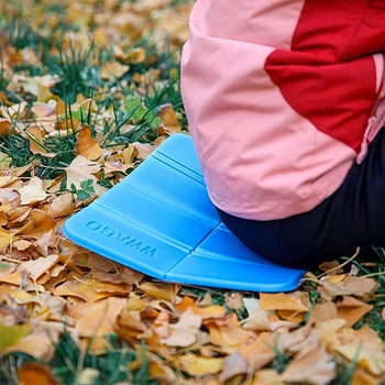 Tragbares, zusammenklappbares Outdoor-Sitzkissen - dicke Schaumstoffmatte für Gras, Bus, Reisen und Camping