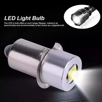 P13.5S E10 BA9S Basis 5W LED-Upgrade-Lampen Weiße Maglite-Taschenlampe 6500K 3W DC6V-24V Ersatzlampen