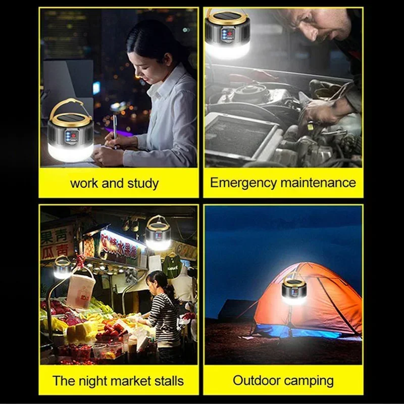LED Campinglaterne mit Powerbank-Funktion, wasserdicht – Bild 5