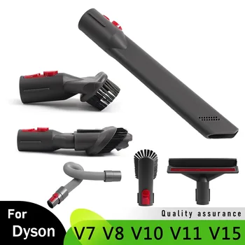 Vakuum Flache Saugdüse Kopf Für Dyson V7 V8 V10 V11 V12 V15 Matratze Pinsel Kopf Runde Pinsel Weiche Bürste