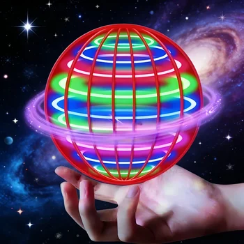 Magic Flying Ball Pro Mini-Beleuchtung mit LED-Leuchten, Fernbedienung, handgesteuerter Bumerang-Spinner