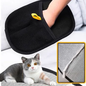 Hundesalon Handschuhe Pet Haarentferner Pinsel Kätzchen Reinigung Handschuh Entfernen Hund Katze Haare