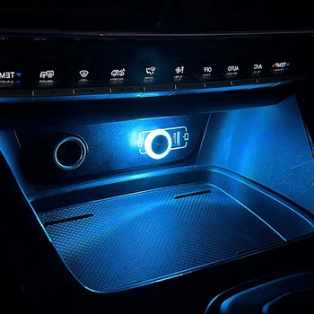 Tragbare Auto USB Umgebungs Licht Mini LED Dekorative Atmosphäre Lampen Für Auto Innen Umwelt Licht Computer