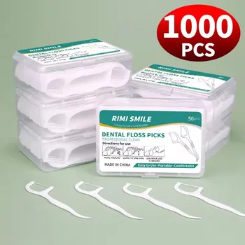 1/3/6/20 Box Tragbare Einweg-Zahnseide Plastik-Zahnstocher Hochspannungs-Zahnseide-Sticks Zahnseide-Box ﻿