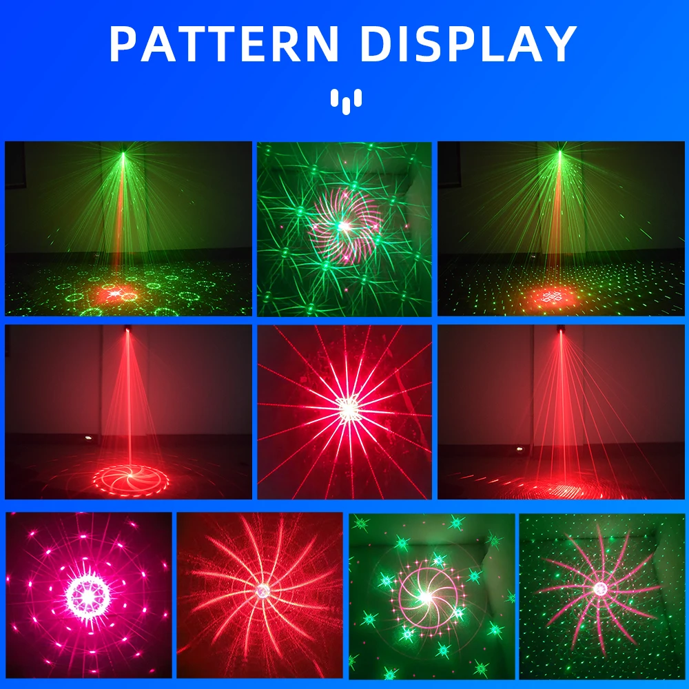 USB-betriebene Laser-Stroboskop-Partylichter – Bild 2