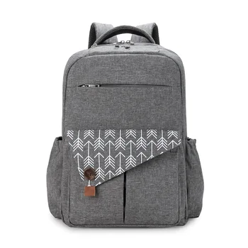 Wickeltaschen-Rucksack, Baby-Wickeltasche, multifunktionaler wasserabweisender Reiserucksack, großer