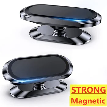 360 ° Drehbarer magnetischer Auto-Handyhalter, magnetischer Smartphone-Ständer, Handy-GPS-Unterstützung