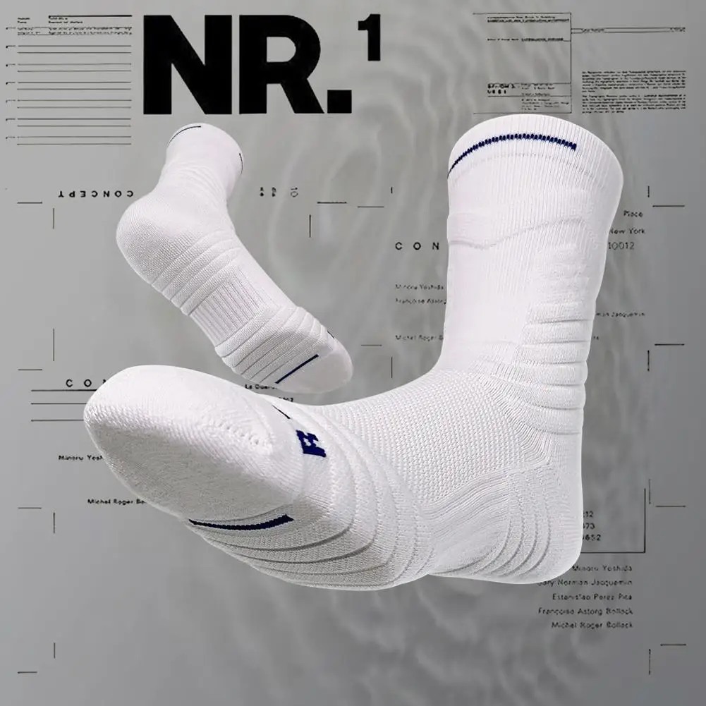 1 Paar professionelle Basketballsocken, verdickter – Bild 3