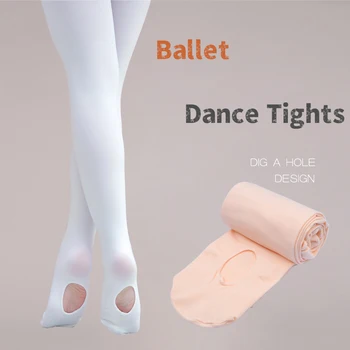 Prinzessin Baby Mädchen Ballett Strumpfhosen Hohe Elastizität Tanz Strumpfhosen Mit Loch Frühling Herbst