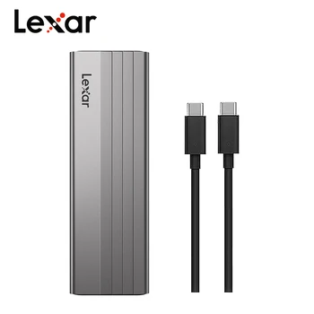Lexar e300 m.2 ssd gehäuse usb 3,2 gen 2 typ c 10gbps mobiles festplatten gehäuse für nvme m.2 ssd m key/b m