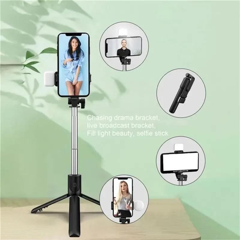 Handy-Selfie-Stick Stativ mit Bluetooth-Fernbedienung – Bild 6