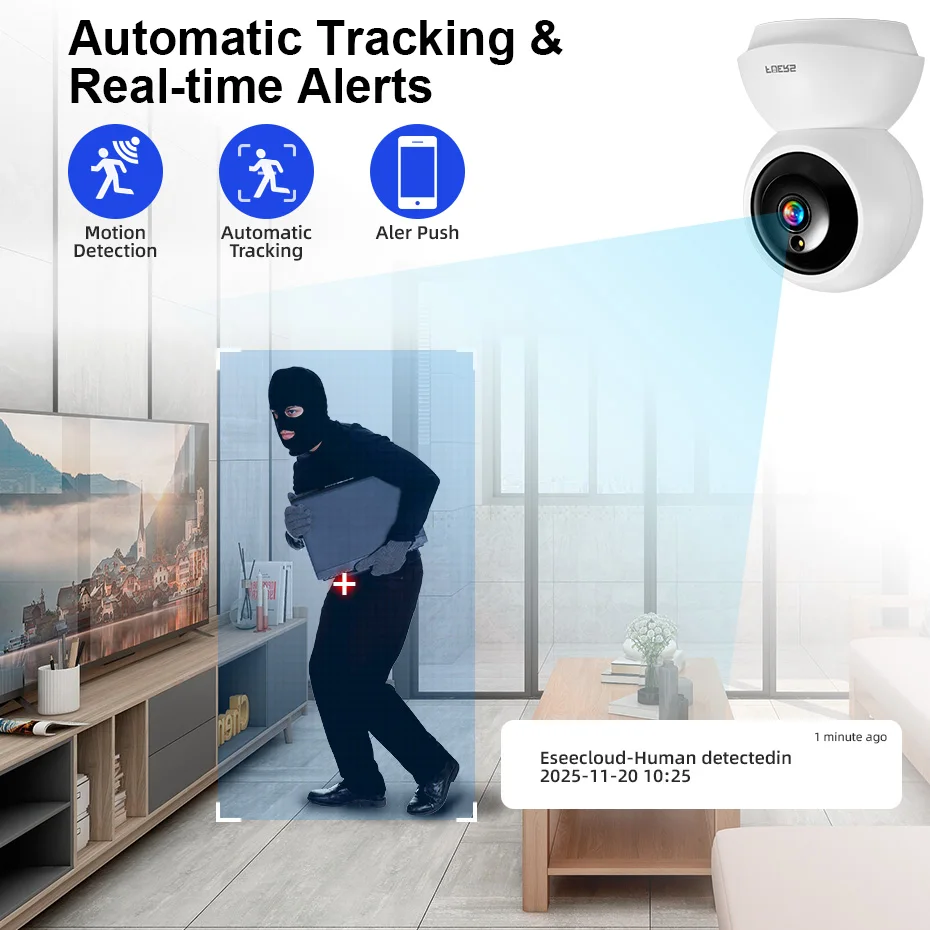 Fuers 5MP WLAN-Kamera Kompatibel mit Tuya Smart Home – Bild 6