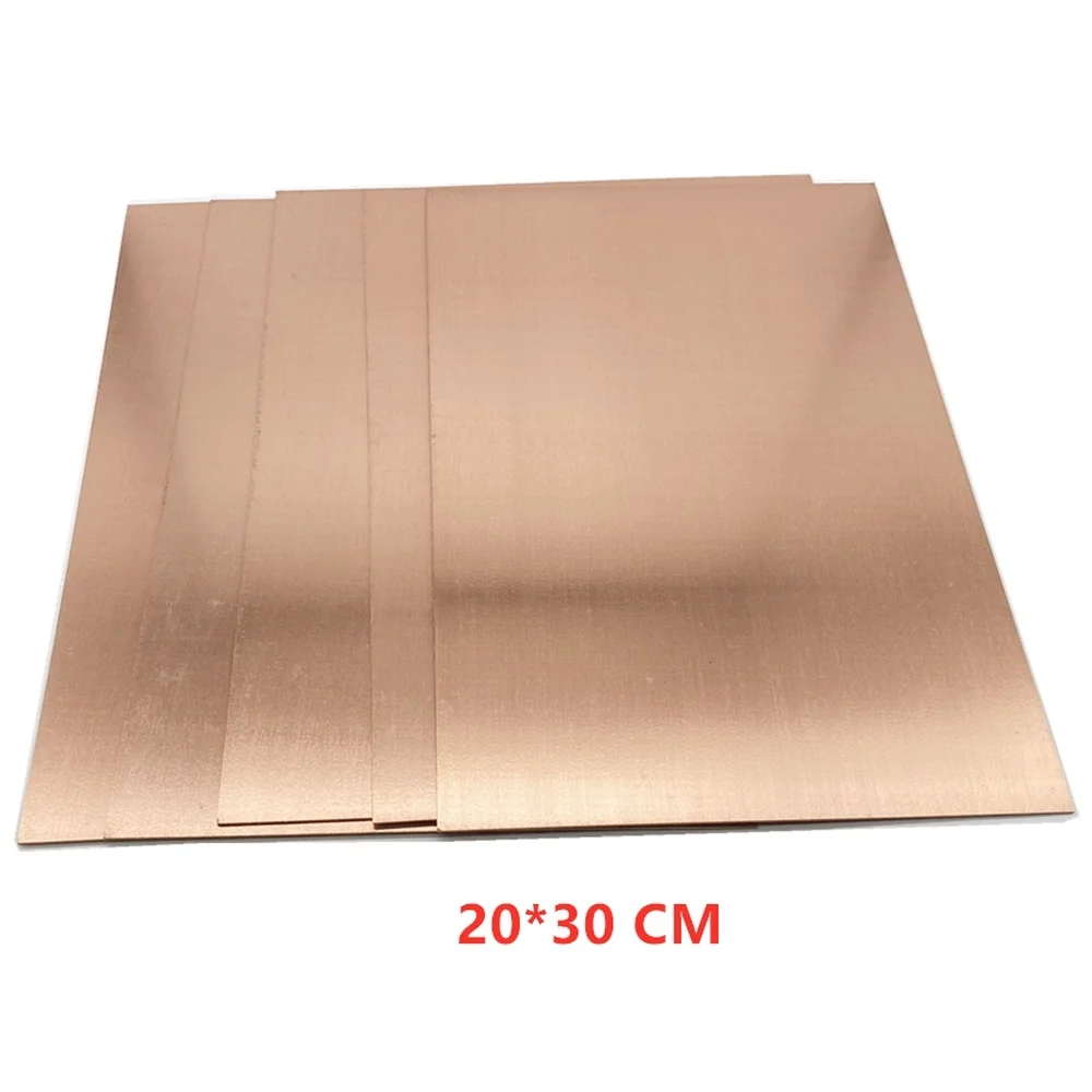 5 stücke pf pcb 20*30cm einseitig kupfer plattierte platte
