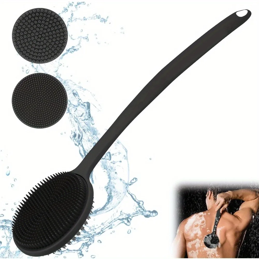 Silikon-Rückenschrubberbürste für die Dusche, Körper mit