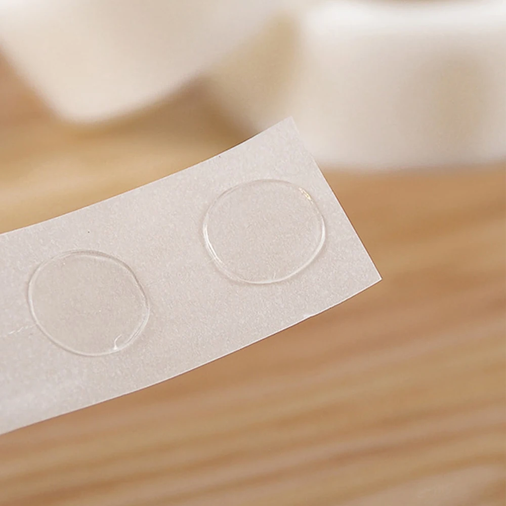 100 Punkte/Rolle Kerzendochtaufkleber 13 mm doppelseitig – Bild 4