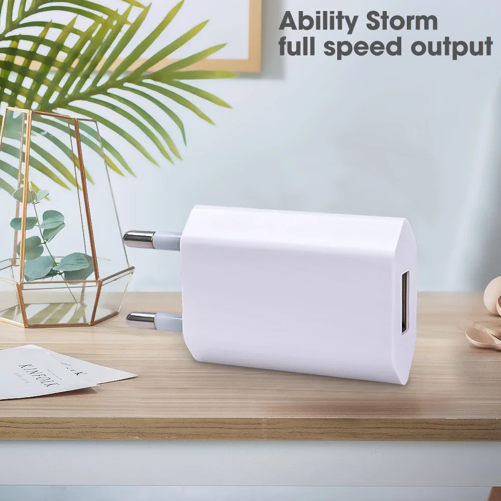 Nnbili 1-5pcs universal 5v 1a eu stecker usb wand telefon – Bild 5