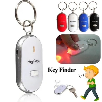 Mini Anti-verloren Pfeife Schlüssel Finder Blinkende Piepende Fernbedienung Kinder Schlüssel Tasche