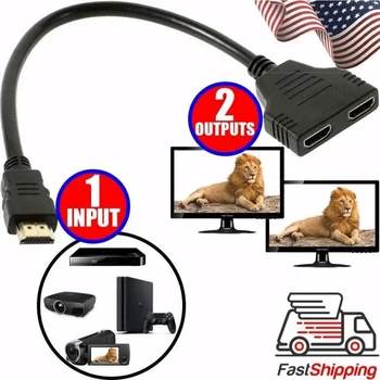 HDMI Splitter 1 auf 2, 1080p