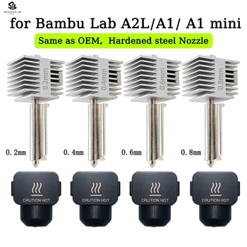 Verbessertes Hotend-Kit für Bamb Lab A2L/A1/A1 Mini - Hochgeschwindigkeits-Hotend-Baugruppe