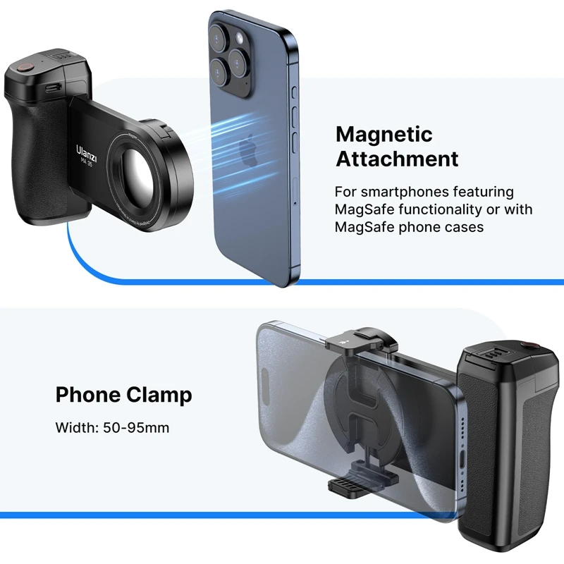 Ulanzi MA35 MagSafe Smartphone-Kamera-Auslösergriff – Bild 2