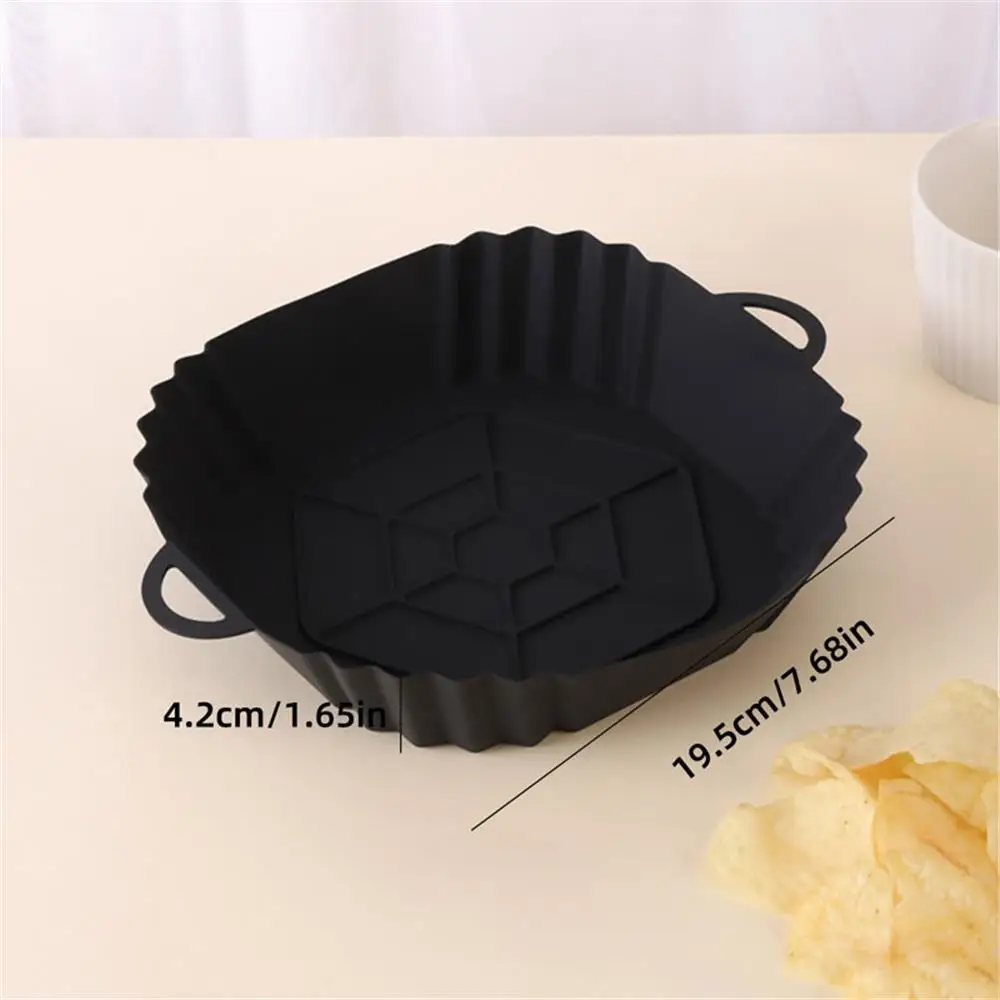 1 stücke Luft fritte use Silikon liner Quadrat Air fryer – Bild 5