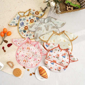 Essen Fütterung Lätzchen Wasserdichte Baby Lätzchen, Einstellbare Schürze Für Fütterung, Malerei, Jugendliche