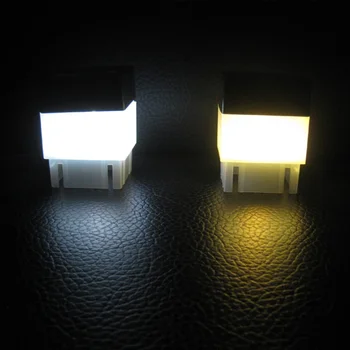 Solar Post Lampen Outdoor Garten Beleuchtung LED Rasen Zaun Landschaft Straße Lichter Für Home Park Innenhöfe