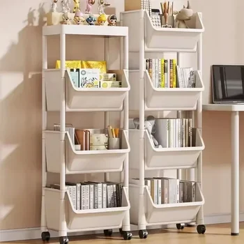 Trolley Bücherregal Küche Lagerregal Küche Ecke Schmale Schlitz Lagerung Wohnzimmer Schrank Badezimmer Home