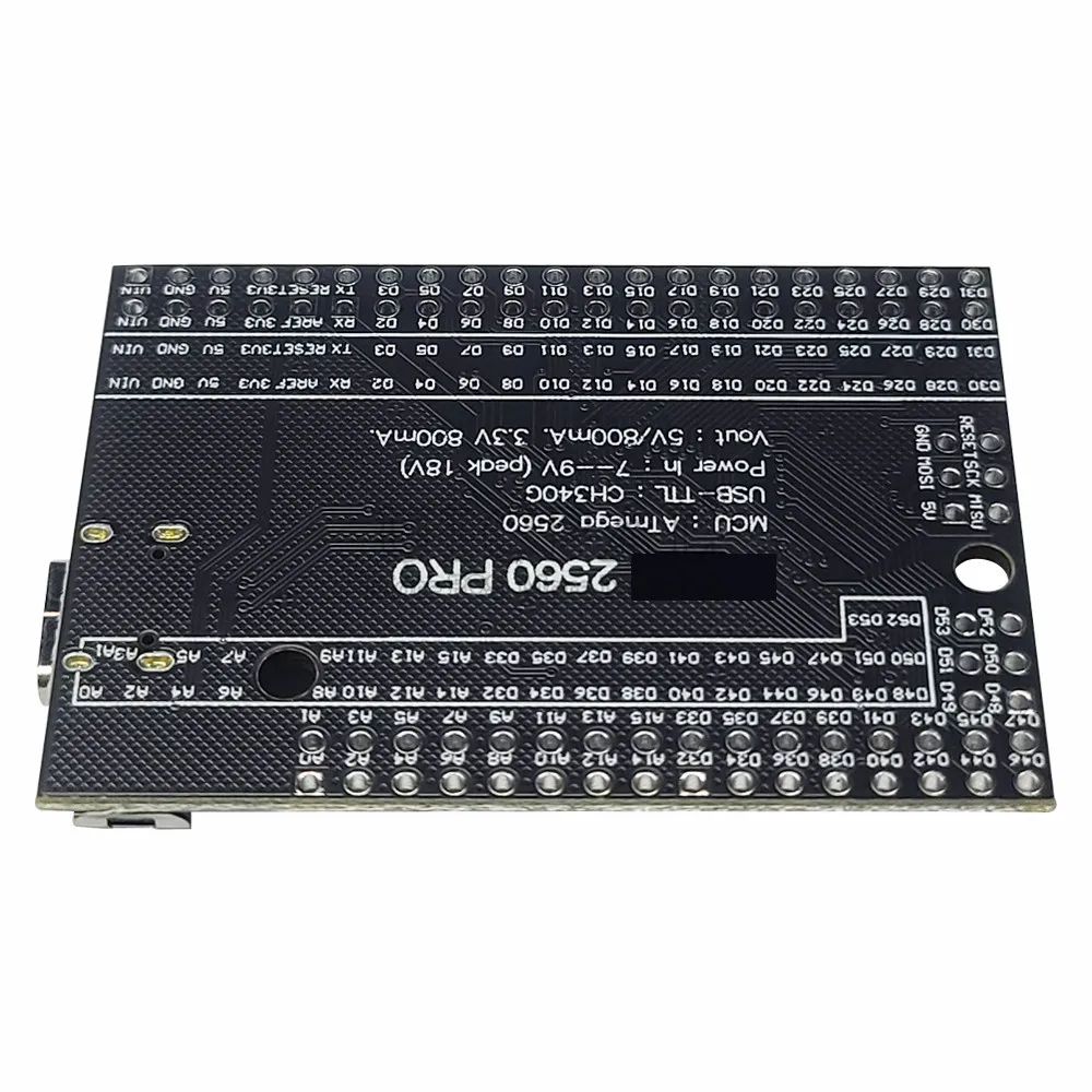Mega 2560 Pro Board, USB-C, 256 KB Flash, 38×55 mm – Bild 5