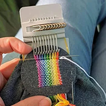 Diy Kreative Flechten Flicken Maschine Hand Stricken Holz Geschwindigkeit Weve Typ Kleine Webstuhl Werkzeug