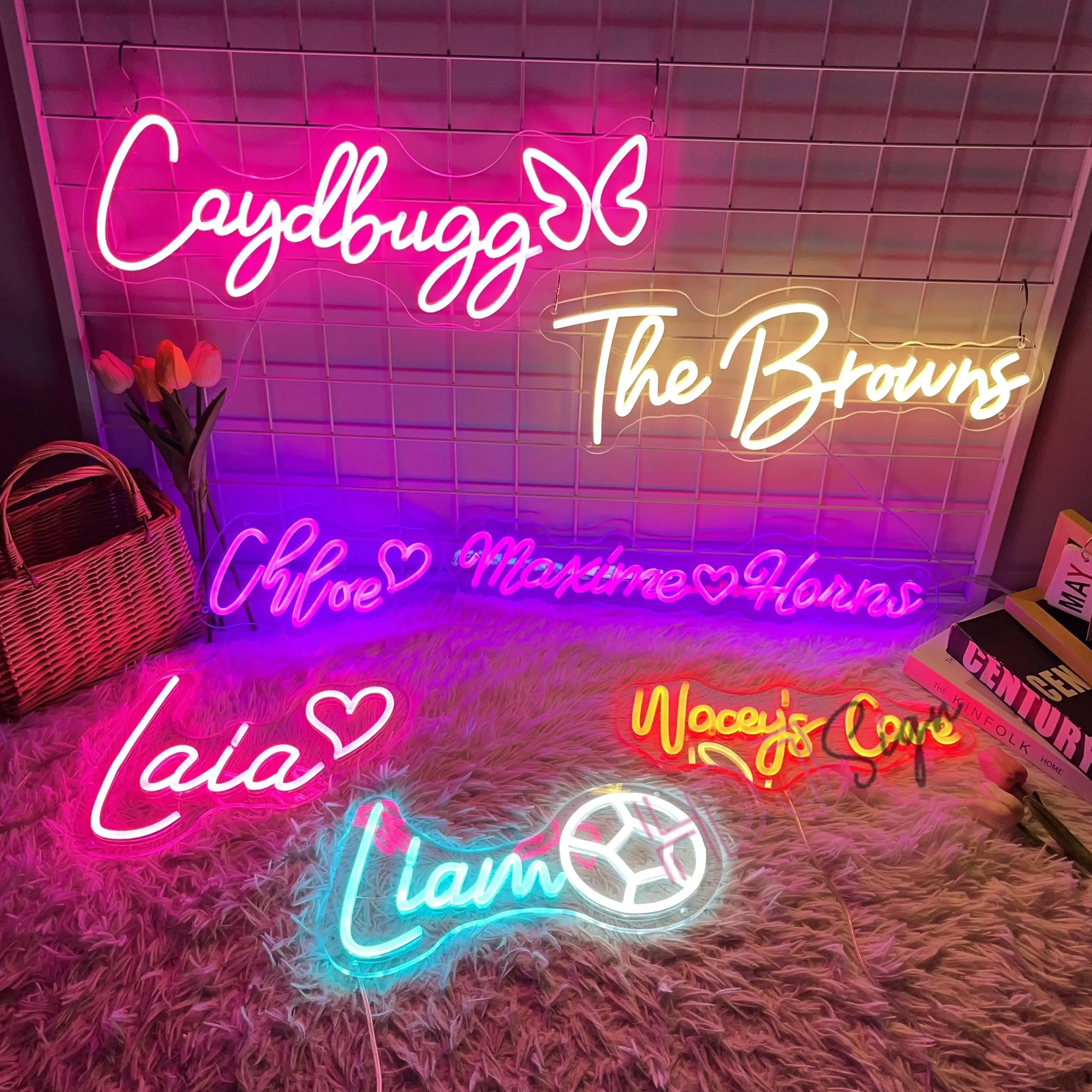 Benutzerdefinierte Neon Zeichen LED Vorname Licht Kinder Name – Bild 2