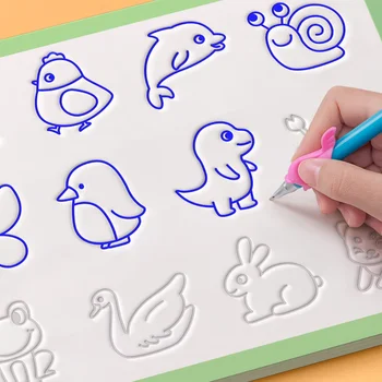 Groove-Zeichenbuch für Kinder, Kindergarten, 3-14 Jahre, Zeichnen für Kinder, grundlegende