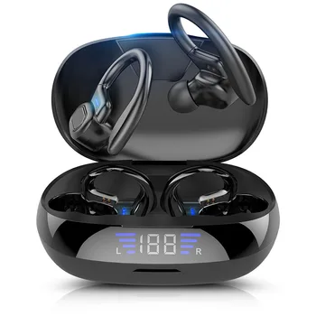 Sportliche kabellose Kopfhörer BT Over-Ear-Kopfhörer mit Ohrbügeln Sport-Kopfhörer Laufende In-Ear-Kopfhörer