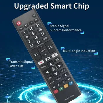 AKB 75375604 Fernbedienung passend für SMART TV 43UK6300PUE 32LK610BPUA 49UK6300PUE 55UK6300PUE