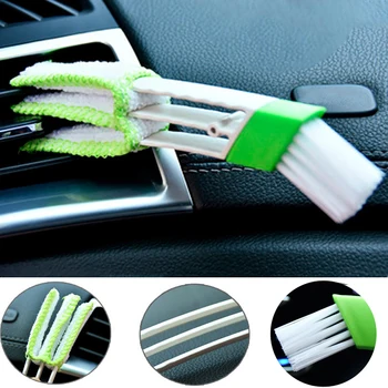 Auto Klimaanlage Outlet Reinigung Pinsel Staub Entferner Auto Abstauben Jalousien Tastatur Reiniger Auto Innen
