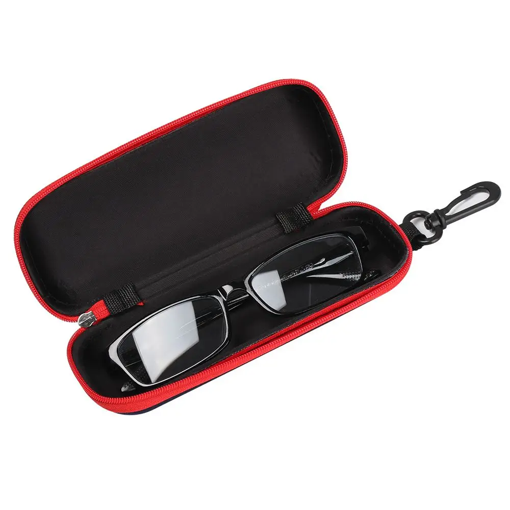 Mode Denim Stoff Brille Box Reiß verschluss Sonnenbrille – Bild 5