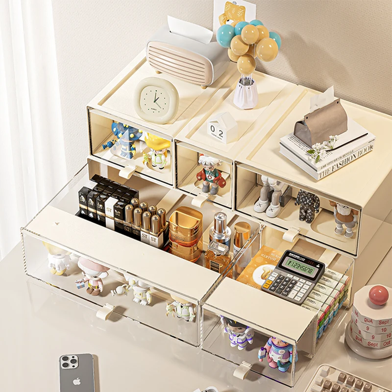 Aufbewahrungsbox mit Schubladen – Schreibtisch-Organizer – Bild 2