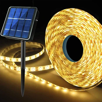 Outdoor Solar LED-Streifen Licht leiste mit IP65 wasserdichten 5m Licht leiste geeignet für Outdoor-Innenhof