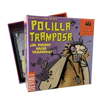 Mogel Motte Polilla Karten Brettspiel Devir-Spiel Motte Betrug/Royal Xiaoqiang Betrug Mottenkarten