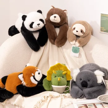 50/60/65 cm langer Arm, Stofftier, Armgewicht, weiches Plüschkissen, Waschbär, Koalabär, Faultier